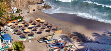 Nerja's Beach