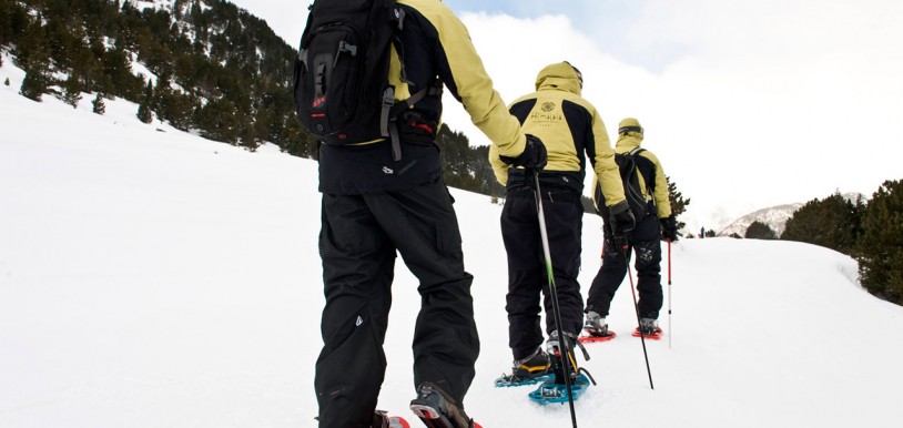 Excursión raquetas de nieve El Solsonés