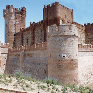 Castillo de la Mota, en Medina del Campo (Valladolid). Imagen de Turismo Medina del Campo