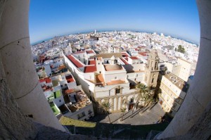 Cádiz desde la Catedral. Imagen del Ayuntamiento de Cádiz