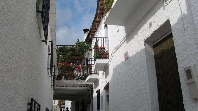 Casas encaladas en las Alpujarras. Esta imagen tiene Licencia CC en el Flickr de Jeanne Menj