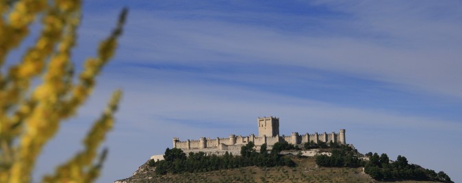 Castillo de Peñafiel. Esta imagen tiene Licencia CC en el Flickr de Miguel Ángel García