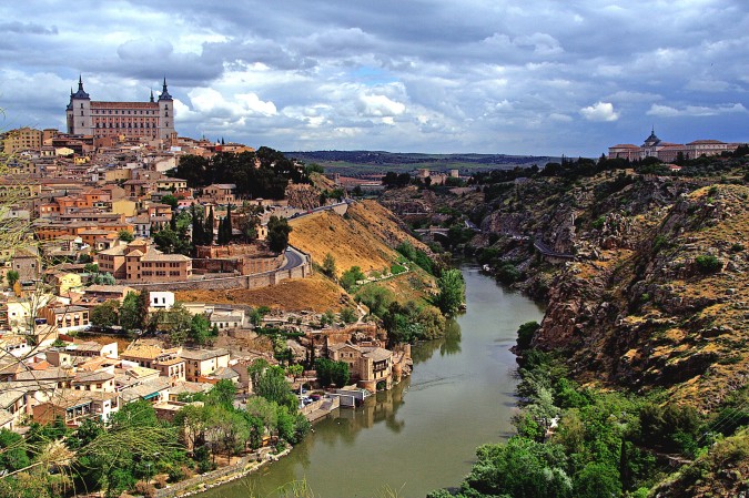 Panorámica de la ciudad de Toledo. Esta imagen tiene Licencia CC en el Flickr de Manuel M. V.