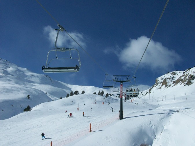 Pista de esquí Aramón Cerler. Esta imagen tiene Licencia CC en el Flickr de total 13
