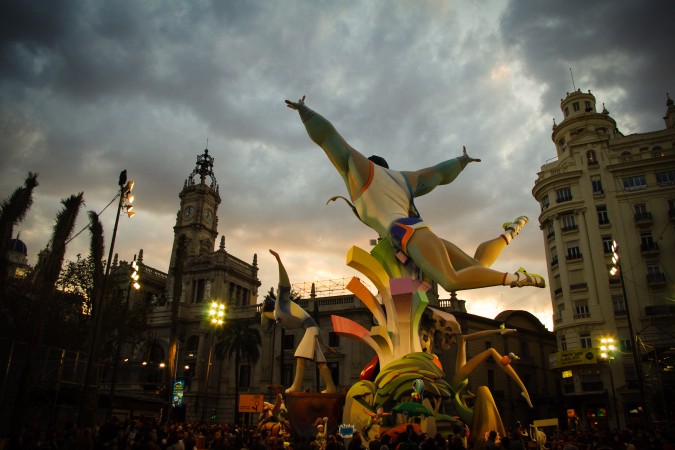 Falla municipal de Valencia. Esta imagen tiene Licencia CC en el Flickr de Ben K