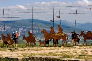 Mirador de la Sierra del Perdón. Imagen de Turismo Reyno de Navarra