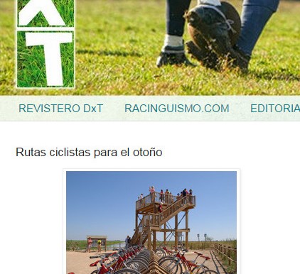 Revista DXT, en su versión digital