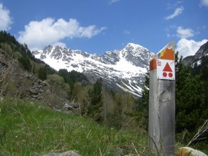 Todas las rutas están perfectamente señalizadas para que no os perdáis ni un sólo detalle. Imagen de BTT Puro Pirineo.