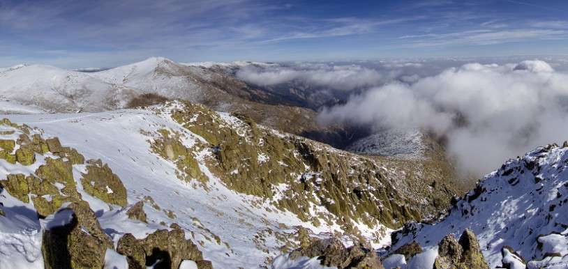 Panorámica desde La Maliciosa. Foto con Licencia CC de Flicker de David Lacarta