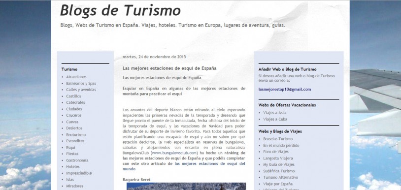 Blogs de Turismo