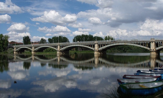 ¡Increíbles vistas desde el puente!