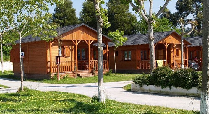 Bungalows in the nature