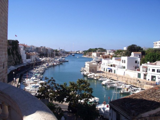 Ciudadela harbour, menorca