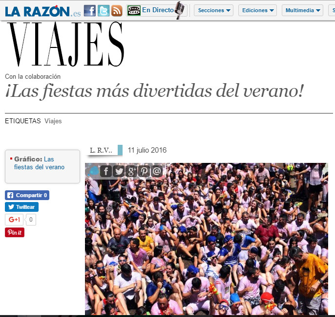 Las fiestas más divertidas del verano 2016