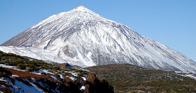 ¡El volcán más alto de España!