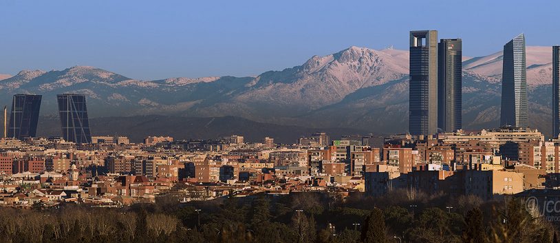 Panorámica ciudad de Madrid