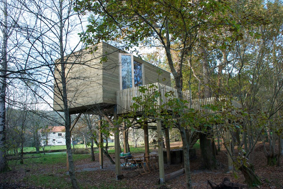 Cabañitas del bosque, un establecimiento de película