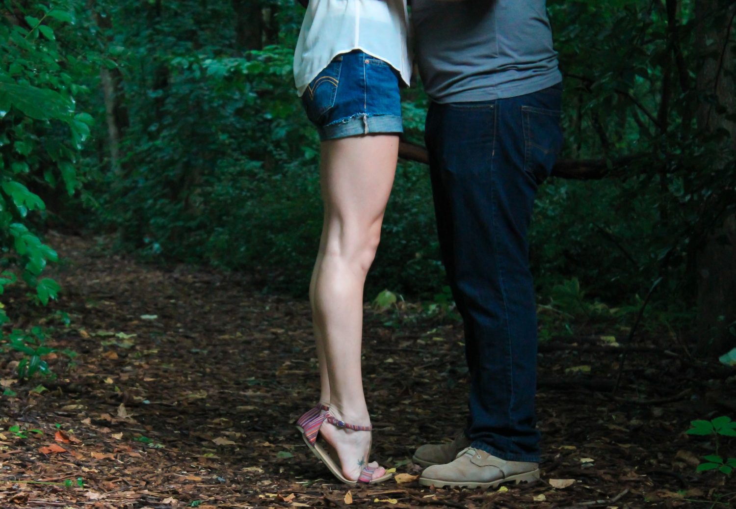 Un plan romántico en la montaña