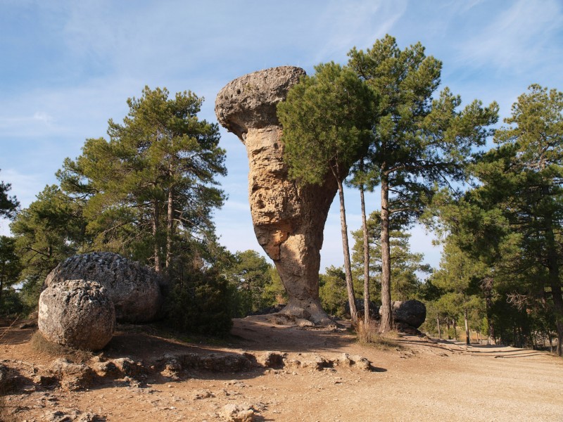 Un paseo por la Ciudad Encantada este octubre