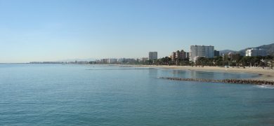 playa mar castellón comunidad valenciana sol cielo