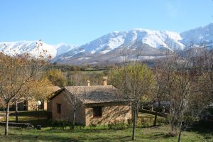 bungalows nieve naturaleza cáceres primavera