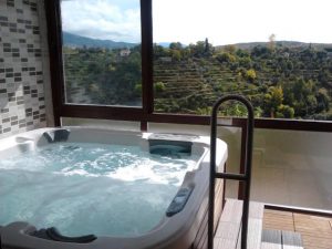 spa jacuzzi granada vistas naturaleza casa rural cortijo