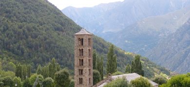 romanico lleida pirineos historia iglesia montana
