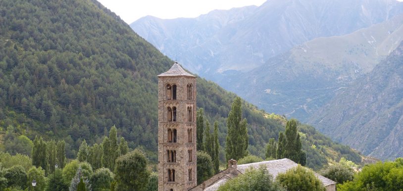 romanico lleida pirineos historia iglesia montana